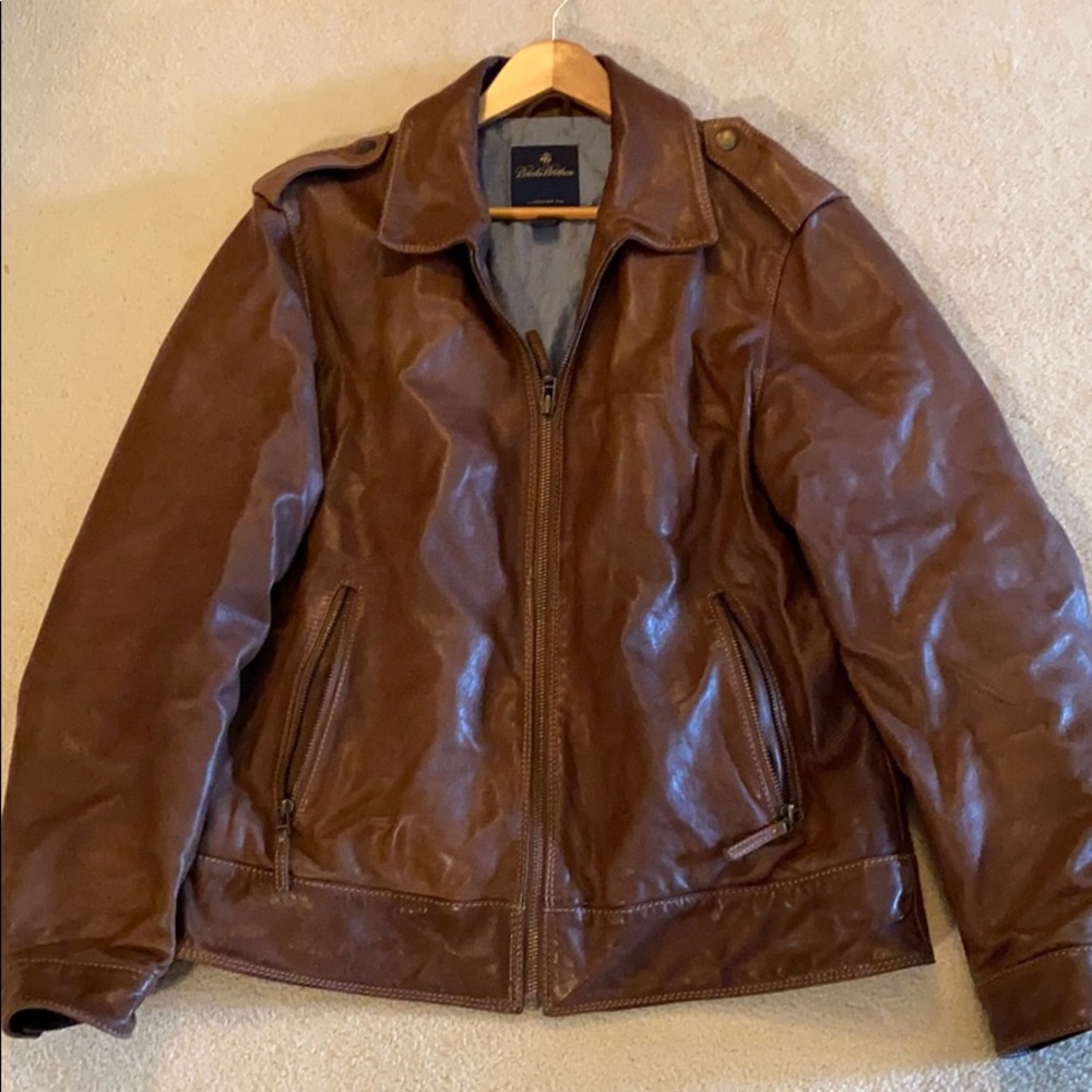 Brooks Brothers Genuine Leather Jacket